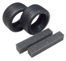 Kawada TUM-05 - Radial tyre (1:10  Mini)	