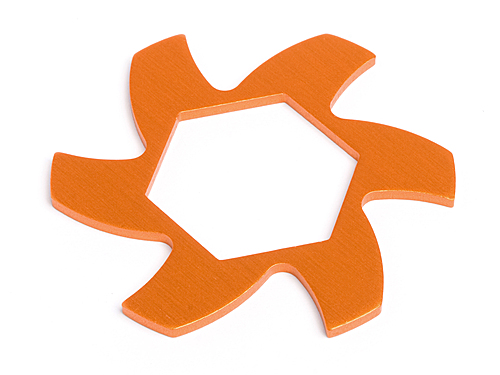 HPI 87486 - Brake Disk Fin Plate / Orange (Baja 5B)
