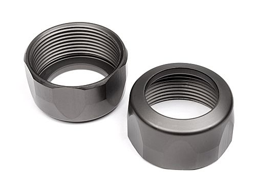 HPI 102154 - Shock Cap 20x12mm Gunmetal  (Baja 5B 2.0)