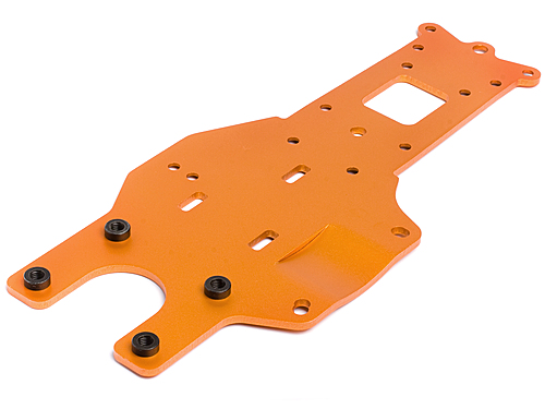 HPI 87482 - Rear Chassis Plate Orange (Baja 5B)  