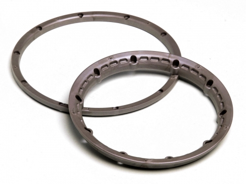 HPI 3273 - Heavy Duty Wheel Bead Lock Ring / Gunmetal (Baja 5B) 