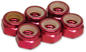 Jet Racing JE-66R - 5mm Alum Lock Nuts / 6pcs 