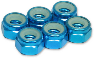 Jet Racing JE-66B - 5mm Alum Lock Nuts / 6pcs 