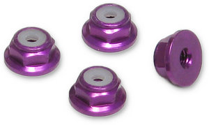 Jet Racing JE-44P - 2mm Alum Lock Nut 4pcs 
