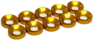 Jet Racing JE-42G - 4mm Alum CSK Washer 10pcs 