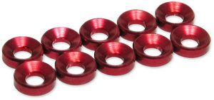 Jet Racing JE-42R - 4mm Alum CSK Washer 10pcs 