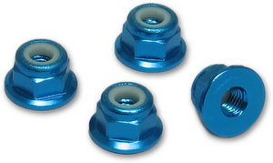 Jet Racing TMT-38B - 3mm Alum Wheel Lock Nut Flanged (Losi Mini-T)