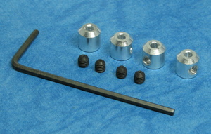 Jet Racing JE-61S - 2mm Stopper / Set Screw Silver (4pcs) 