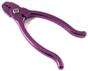 Jet Racing T-121P - Alum Shock Shaft Pliers 2mm ~ 3.5mm (Purple) 
