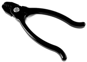 Jet Racing T-121BK - Alum Shock Shaft Pliers 2mm ~ 3.5mm (Black) 