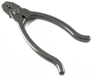 Jet Racing T-121T - Alum Shock Shaft Pliers 2mm ~ 3.5mm (Titanium) 