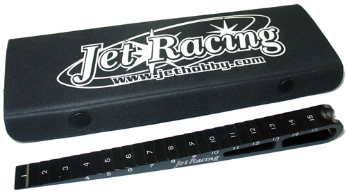 Jet Racing T-01BK - Flat / Stepped Ride Height Gauge 1 To 15mm 