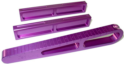 Jet Racing T-03P - Flat / Stepped Chassis Drop Gauge -5 to 10mm W/ Support Block 10x20mm 