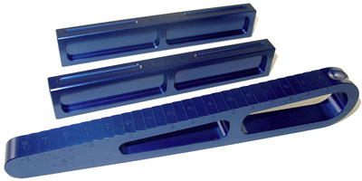 Jet Racing T-03B - Flat / Stepped Chassis Drop Gauge -5 to 10mm W/ Support Block 10x20mm 