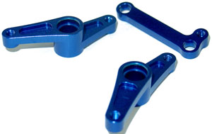 Jet Racing TX-14B - 7075 Steering Arm Set Blue Color 