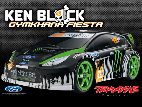 Traxxas 7309 - 1:16 Ford Fiesta Rally Ken Block Version 