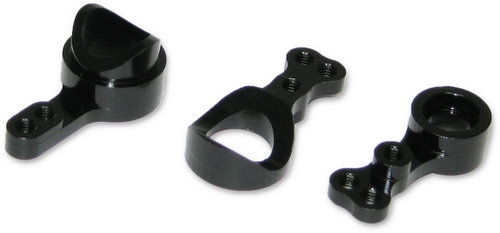 Jet Racing AB-14BK - Alum Servo Saver Arm Alex Racing Barracuda 