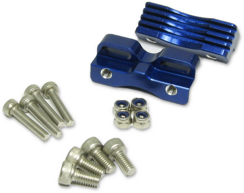 Jet Racing MP-30B - 7075 Engine Mount Blue (Kyosho MP 7.5)