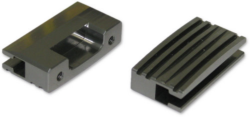 Jet Racing V1R-30T - 7075 Heatsink Engine Mount TI Color (Kyosho V1R)