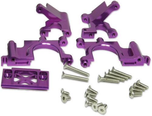 Jet Racing R40-10 - 7075 Rear Bulkhead Lower 