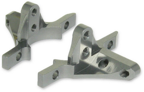 Jet Racing S400-19R - 7075 Rear Upper Bulkhead Set (Serpent S400)