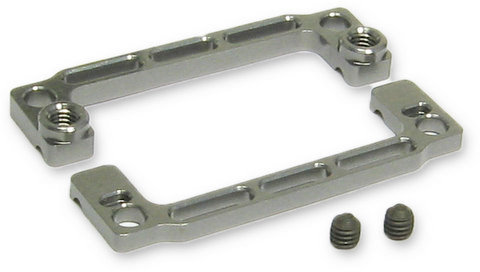 Jet Racing S400-43F - 7075 Sway Bar Holder Set Front (Serpent S400)