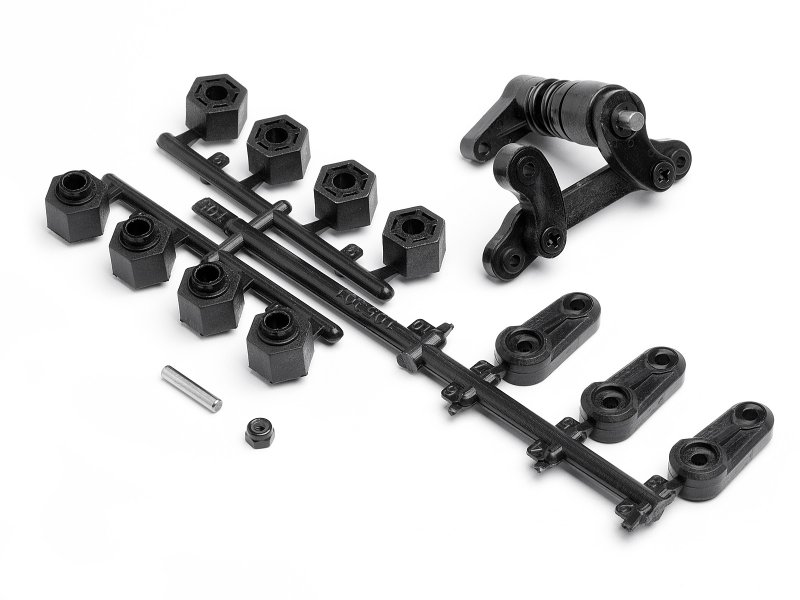 HPI 105300 - Steering Arm, Servo Saver Set  (Savage XS)