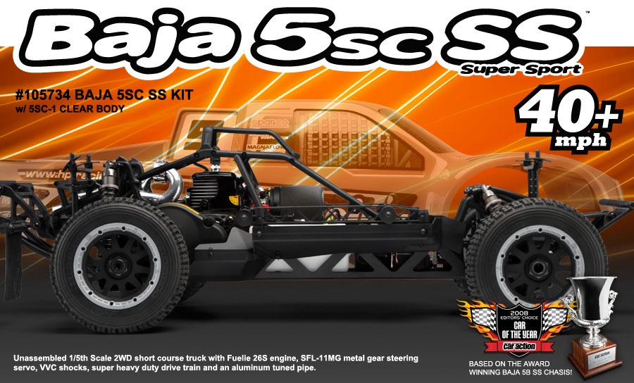 HPI 105734 - Baja 5SC SS - Kit Version