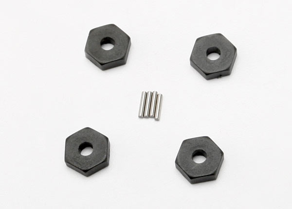 Traxxas 7154 - Wheel Hubs/Hex/Axle Pins (1/16 E-Revo, Slash)