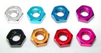 Take Off TS207BK - M3  Nut /  8pcs  / Black 
