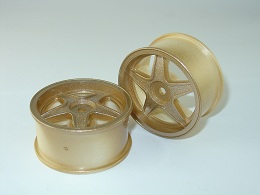 Tech Racing TRH-CZGE  - 26mm 5 Star Nylon Wheel