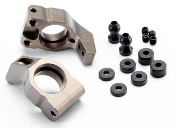 Hot Bodies 67214 - Aluminum Rear Hub Carrier Set (D8, D8T, Ve8)