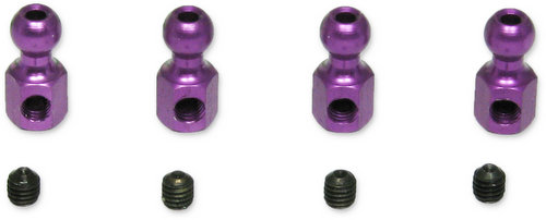 Tobee Craft 41830 - 4.8 Alum Stabilizer Ball Purple 