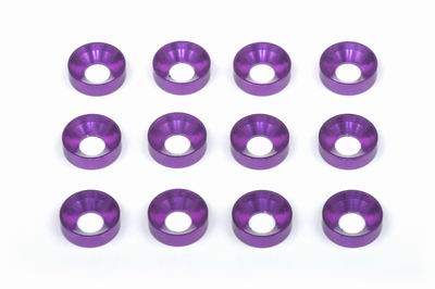 Team Infinity HDW-003P - M3 Alum Countersuunk Washer 