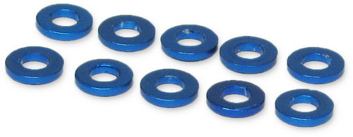 Jet Racing JE-78B-1 - M3x6 Spacer 1mm Thick * 10 pcs 