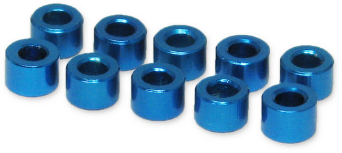 Jet Racing JE-78B-4 - M3x6 Spacer 4mm Thick * 10 pcs 