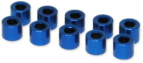Jet Racing JE-78B-5 - M3x6 Spacer 5mm Thick * 10 pcs 