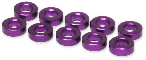 Jet Racing JE-78P-2 - M3x6 Spacer 2mm Thick * 10 pcs 