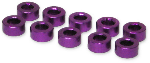 Jet Racing JE-78P-3 - M3x6 Spacer 3mm Thick * 10 pcs 