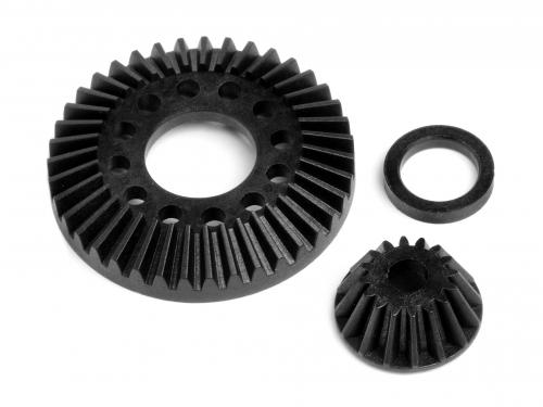 Hot Bodies 61433 - Bevel Gear Set (39T / 16T) (Cyclone D4, Cyber 10B) 