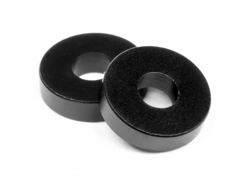 Hot Bodies 61624 - T-Bar Spacer 3x8x2mm (Black) (12X)