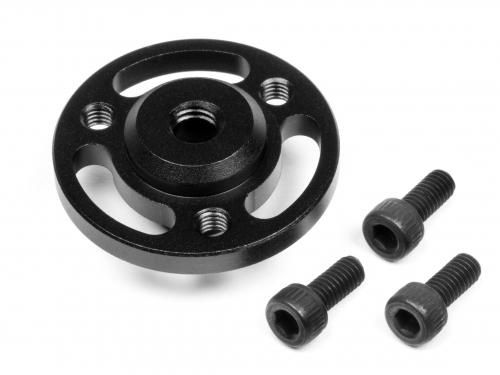 Hot Bodies 61631 - Wheel Hub L, Black (12X)