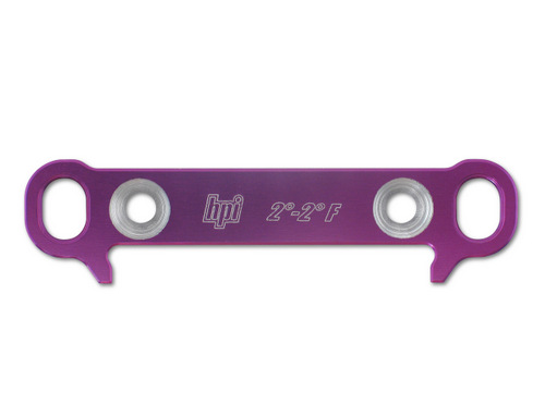 HPI 86527 - Front Suspension Mount Adjustable Kick Up (Hellfire) 