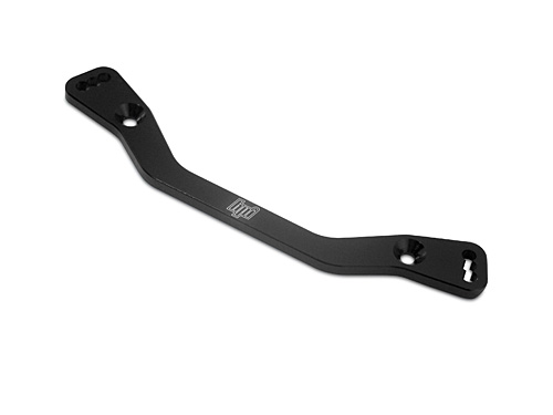 HPI 87531 - Billet Steering Plate (Black) (Hellfire) 