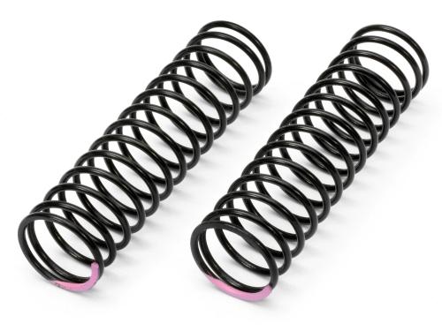 HPI 86551 - Shock Spring 18x80x1.8mm 14.5 Coils (Pink 134gF/mm) (Savage Flux, Savage X 4.6 SE, Super 5SC, Hellfire, Savage Octane)