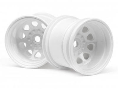 HPI 3060 - Classic King Wheel * White 