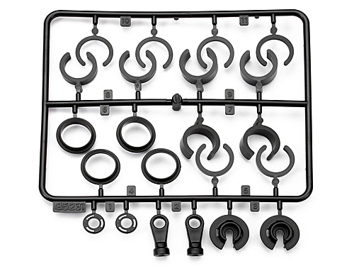 HPI 85231 - Shock Spacer Parts Set (Savage X, Savage Flux, Super 5SC, Hellfire, Savage Octane) 