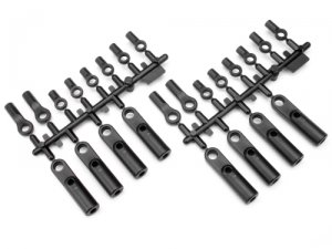 HPI 85230 - Rod End Set 7x45mm (Savage, Hellfire) 