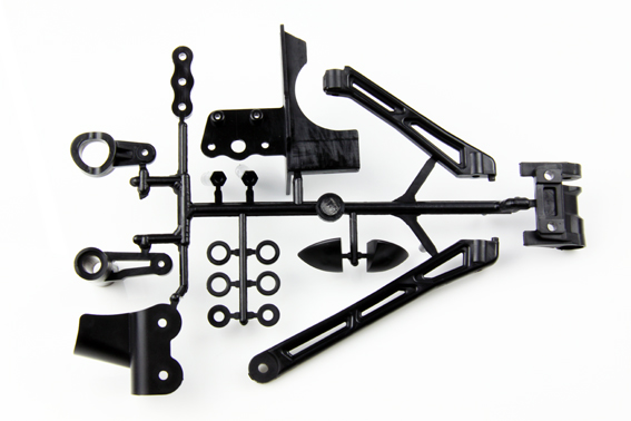 Hong Nor X1-39 - Servo Saver & Center Brace 緩衝組 / 補強桿 / 油箱柱 (DM-ONE-E, X1) 