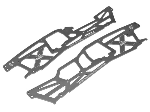 HPI 73941 - Main Chassis Set, Gray (Savage XL)